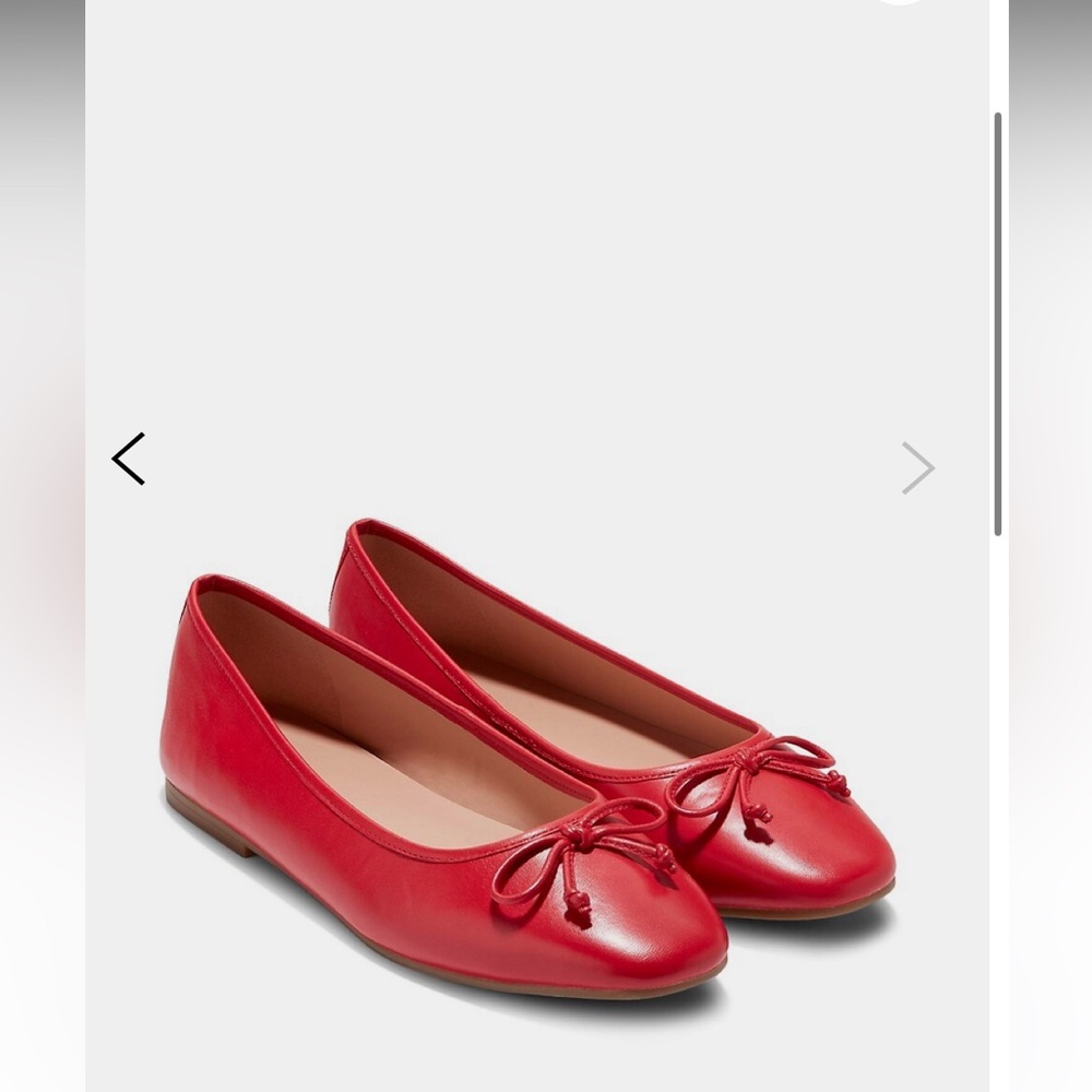 Cole Haan Daily CH Yara Soft Leather Ballet Flats